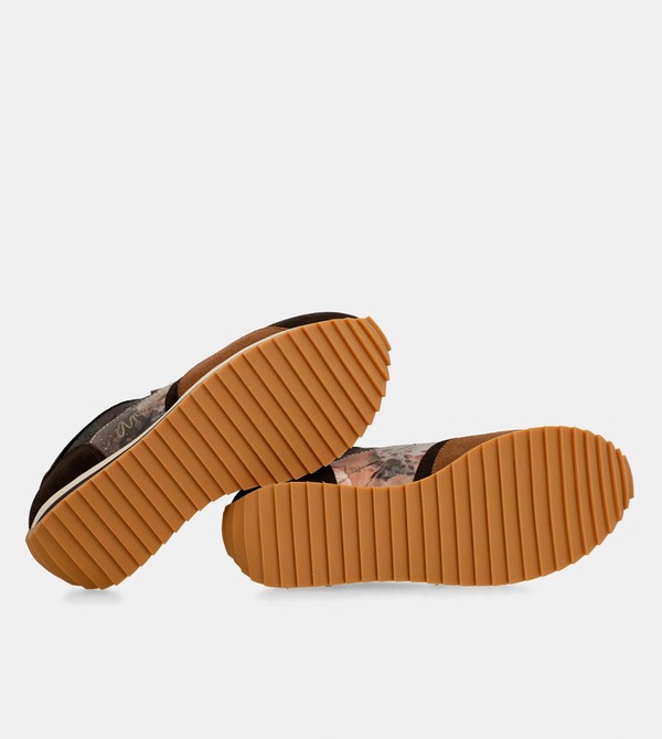 Anekke Brown Palette Patterned Sports Obuv | 189346PCA