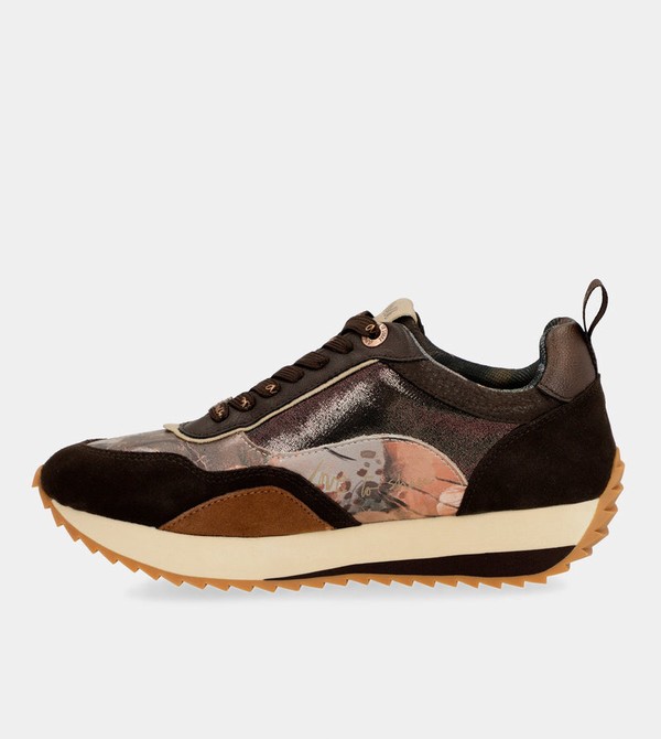Anekke Brown Palette Patterned Sports Obuv | 189346PCA