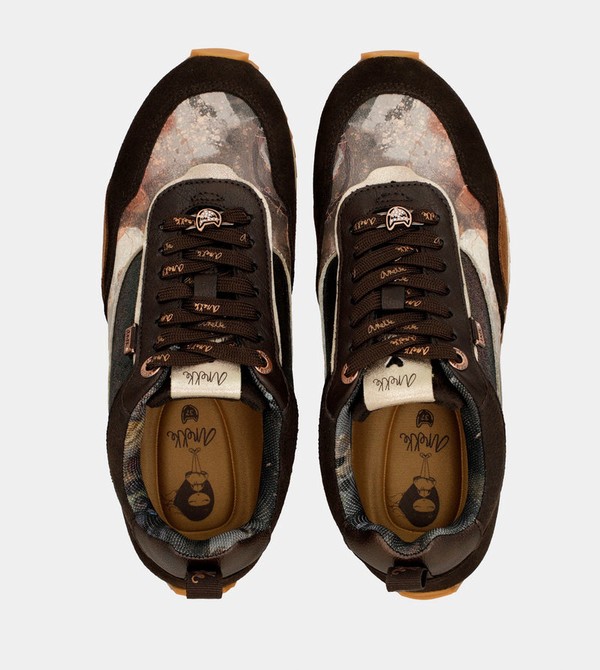 Anekke Brown Palette Patterned Sports Obuv | 189346PCA