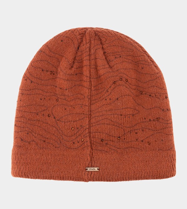 Anekke Burgundy Knitted Beanie Klobuky | 138692VET