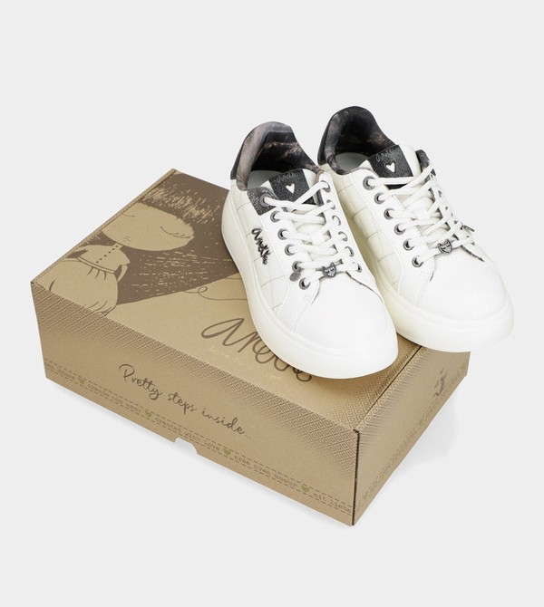 Anekke Casual White Obuv | 095836PBO