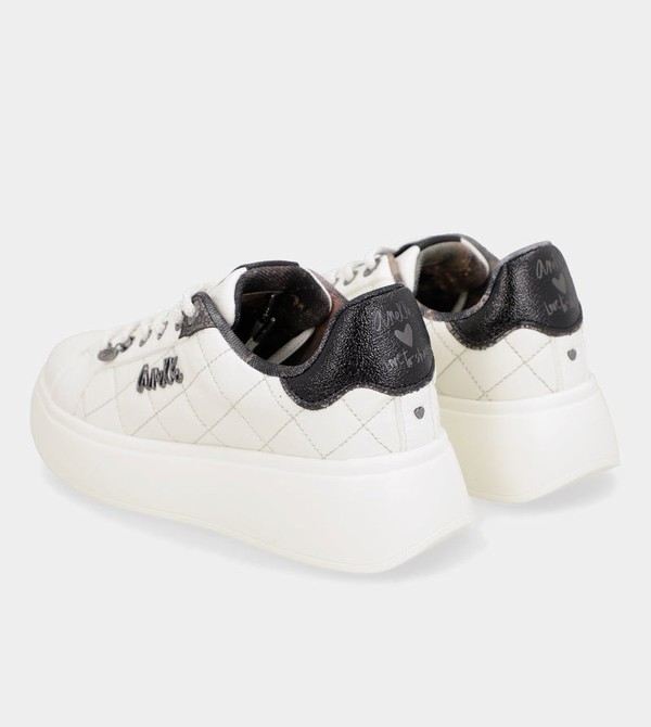 Anekke Casual White Obuv | 095836PBO