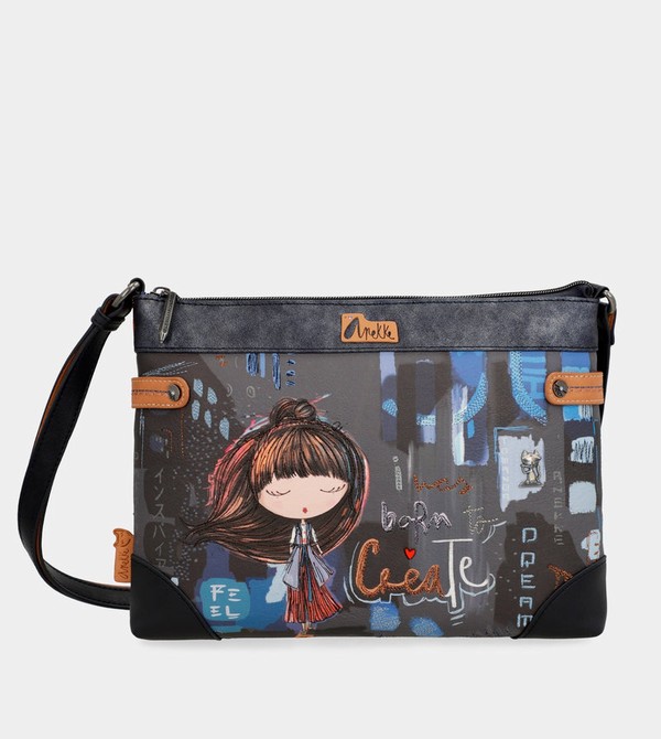 Anekke Contemporary Large Printed Crossbody Kabelka | 863247NLU