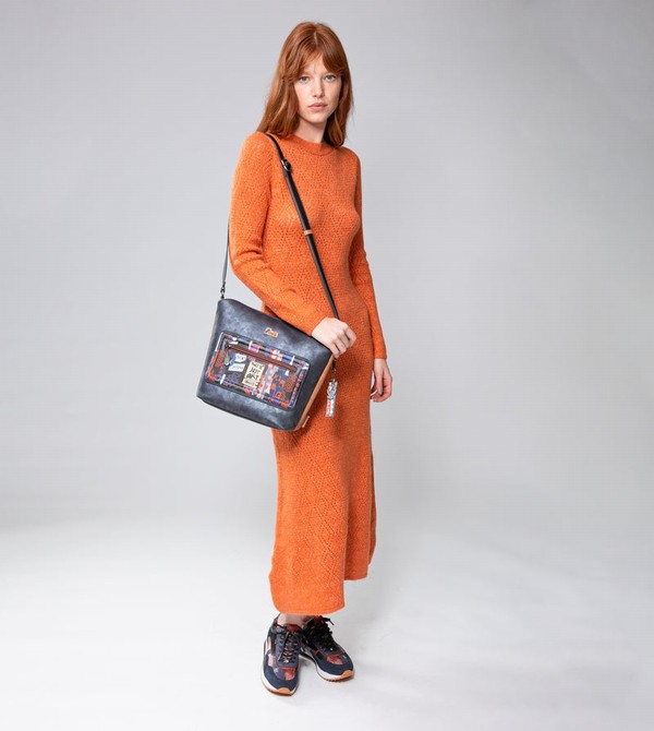Anekke Contemporary Large Printed Messenger Crossbody Kabelka | 920473ERB