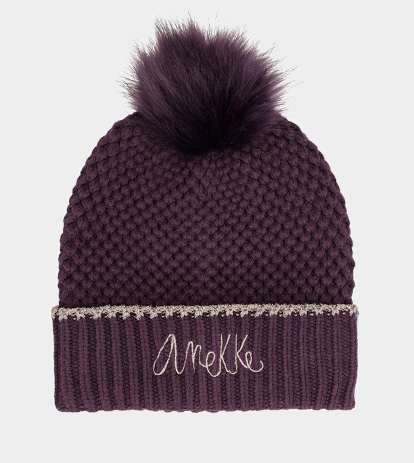 Anekke Dark Knitted Beanie Klobuky | 027968JZE