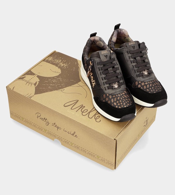 Anekke Dreams Black Wedge Obuv | 943586SVJ
