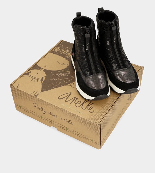 Anekke Dressy Black Sporty Obuv | 349150MGK