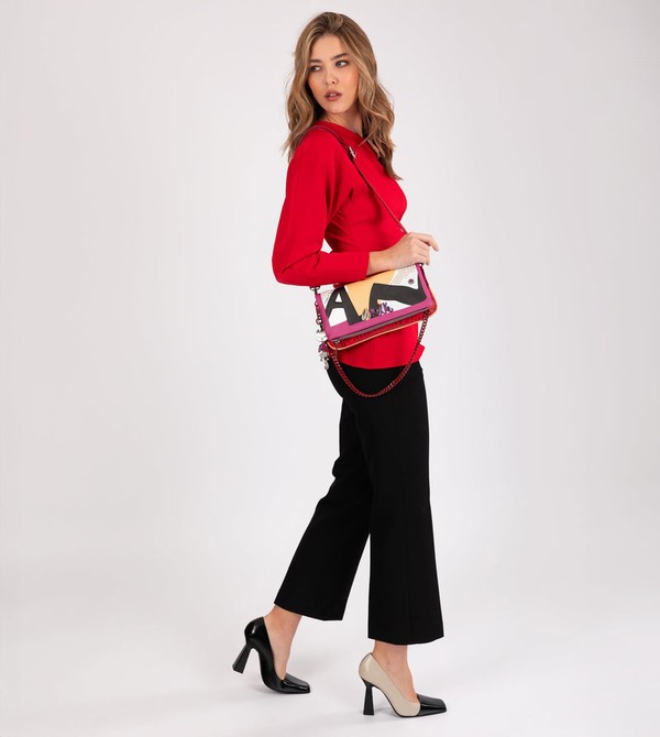 Anekke Fashion With Metal Taška Cez Rameno | 413862RLD