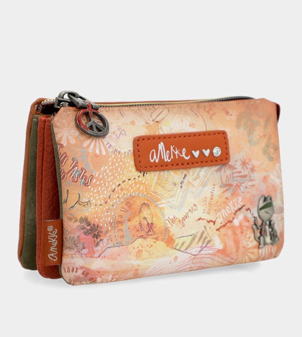 Anekke Flowers 3-compartment Coin Penazenky | 781359CFD