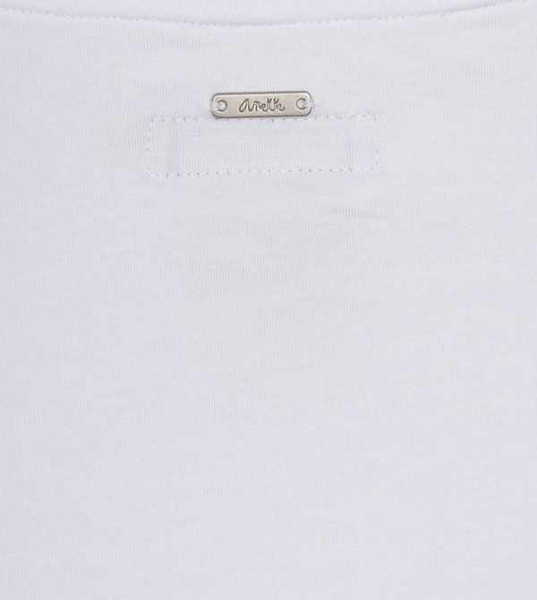 Anekke Glitter White Tricko | 207851BOI