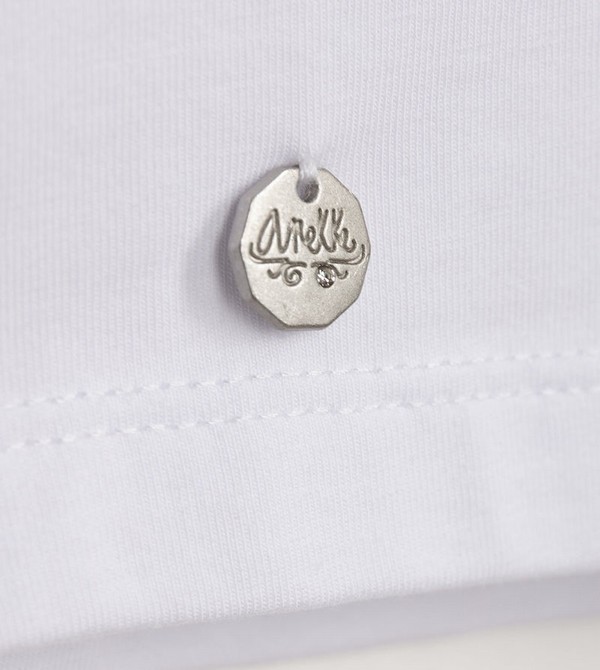 Anekke Glitter White Tricko | 207851BOI