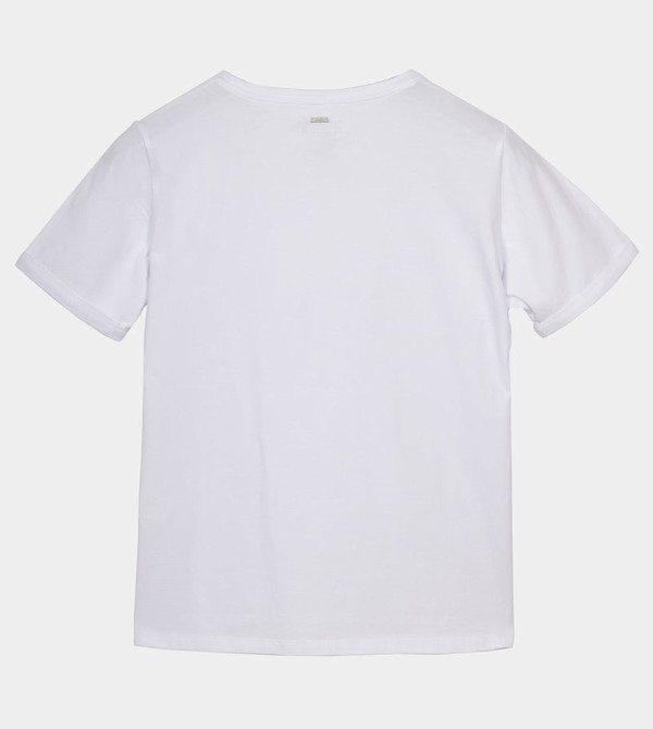 Anekke Glitter White Tricko | 207851BOI