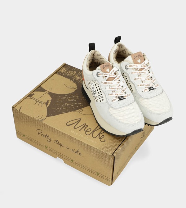 Anekke Gray Platform Obuv | 138694SXE