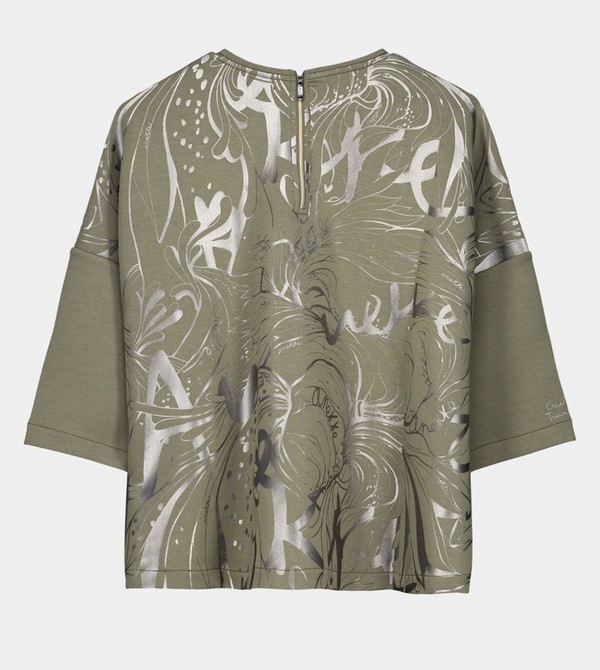 Anekke Green Logo Mikiny | 724316TYX