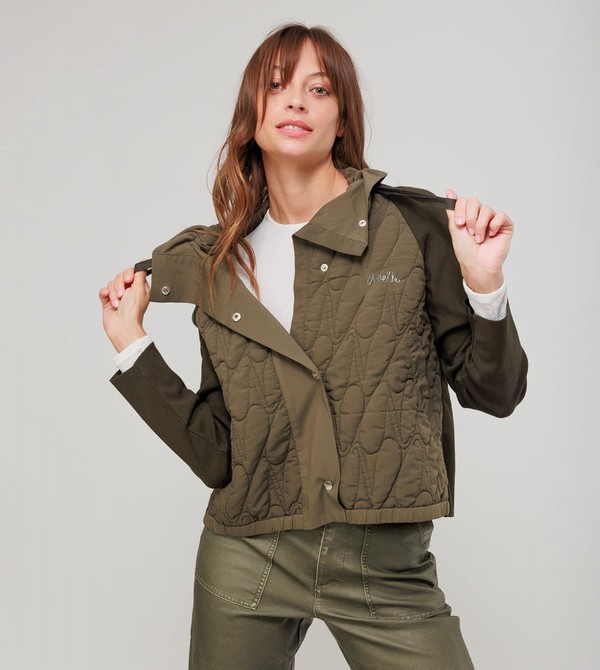 Anekke Green Quilted Bundy | 835274VKE
