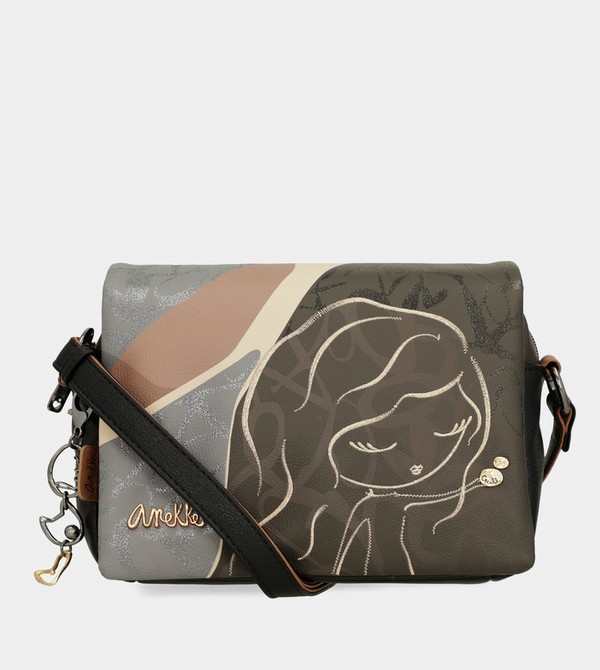 Anekke Heartbeat With Flap Crossbody Kabelka | 715643ZGN