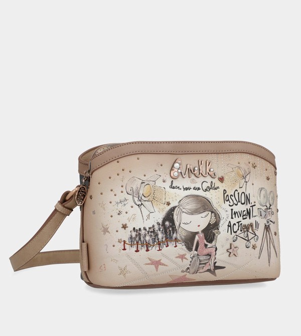 Anekke Hollywood 3-compartment Crossbody Kabelka | 352896QEM