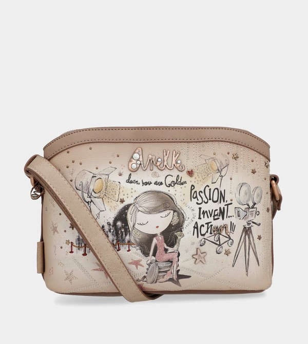 Anekke Hollywood 3-compartment Crossbody Kabelka | 352896QEM