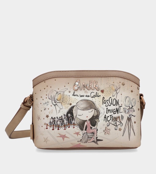 Anekke Hollywood 3-compartment Crossbody Kabelka | 352896QEM