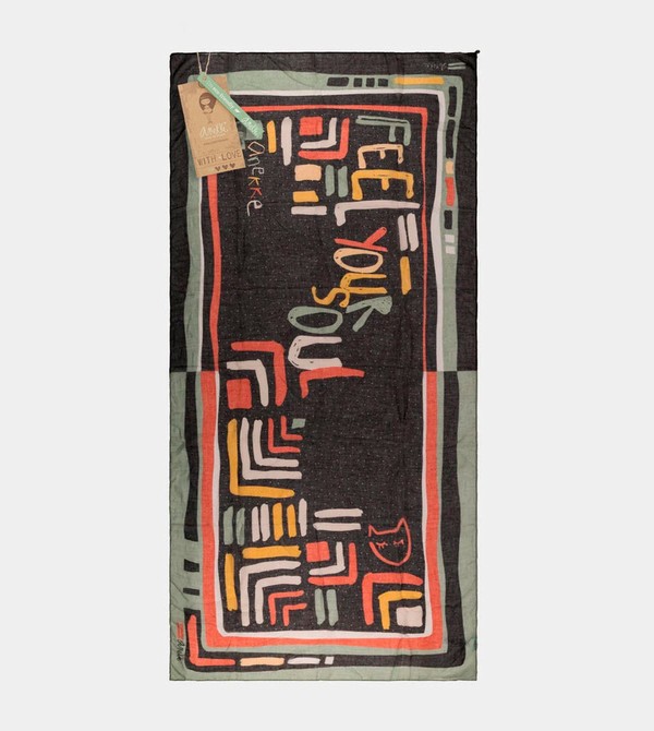 Anekke Kene Black Printed Sal | 306284EPK
