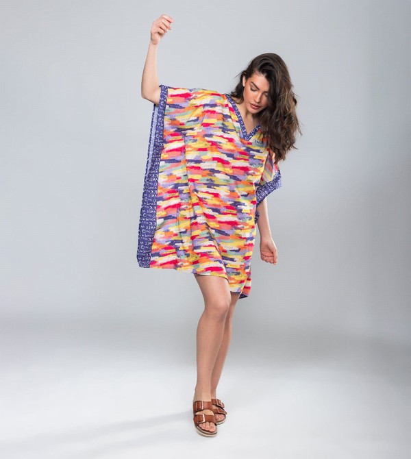 Anekke Kene Print Kaftan Saty | 721906MWR