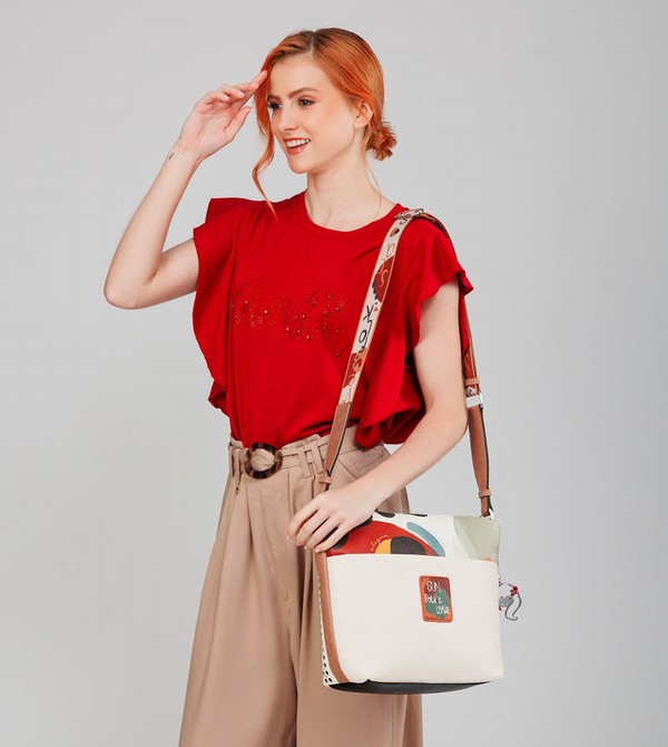 Anekke Large With Front Pocket Alma Crossbody Kabelka | 539724VQF