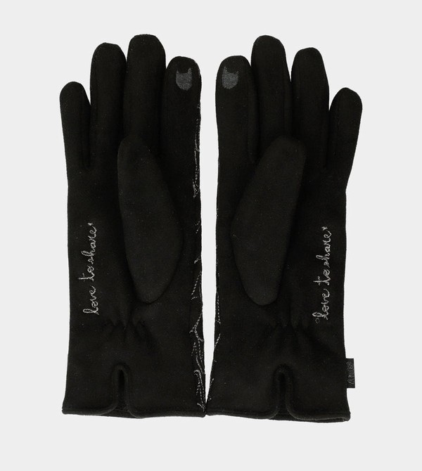 Anekke Logo Black Rukavice | 641902GSI