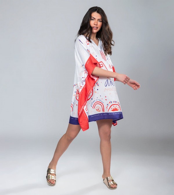 Anekke Magic Souls Print Kaftan Saty | 841507XGH