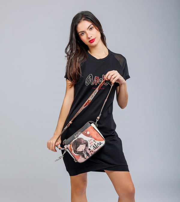 Anekke Medium With 3 Compartments Alma Crossbody Kabelka | 194823MTI