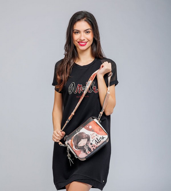 Anekke Medium With 3 Compartments Alma Crossbody Kabelka | 194823MTI