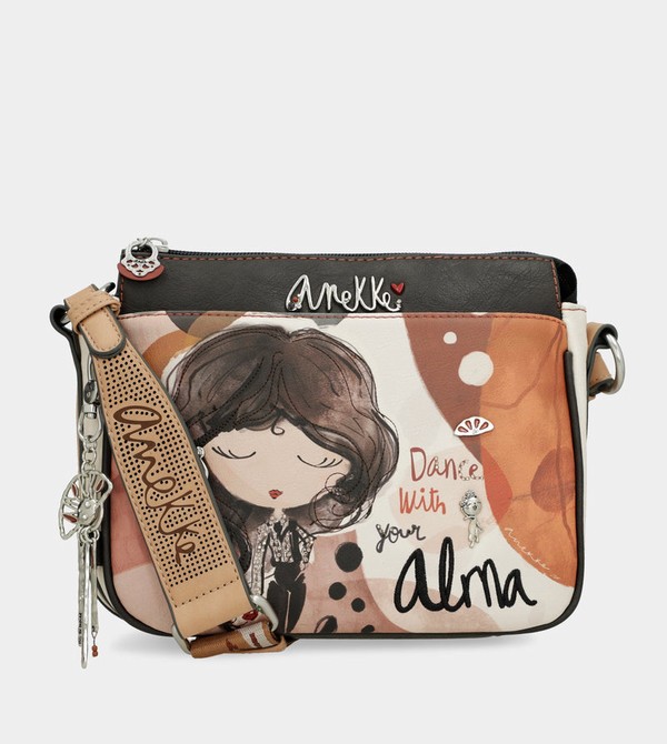 Anekke Medium With 3 Compartments Alma Crossbody Kabelka | 194823MTI
