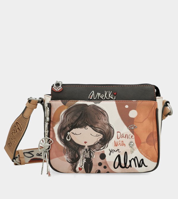 Anekke Medium With 3 Compartments Alma Crossbody Kabelka | 194823MTI