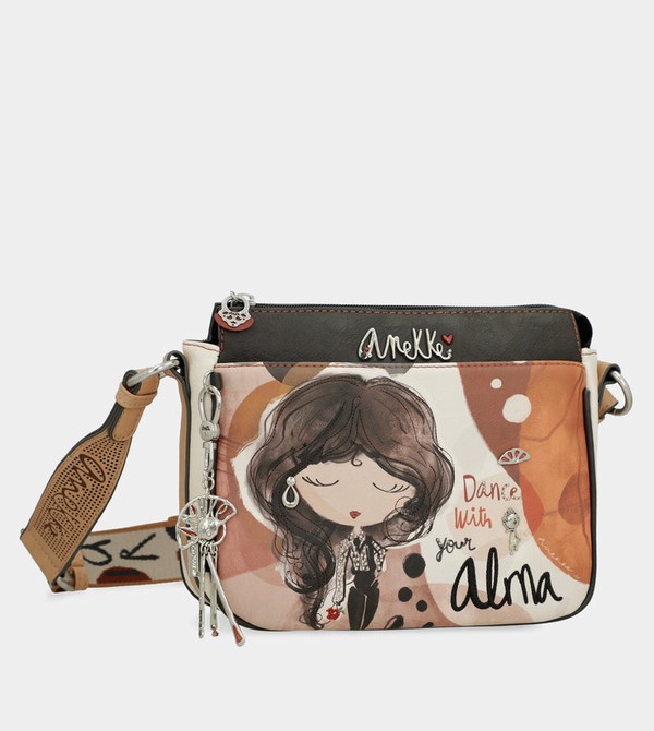 Anekke Medium With 3 Compartments Alma Crossbody Kabelka | 194823MTI