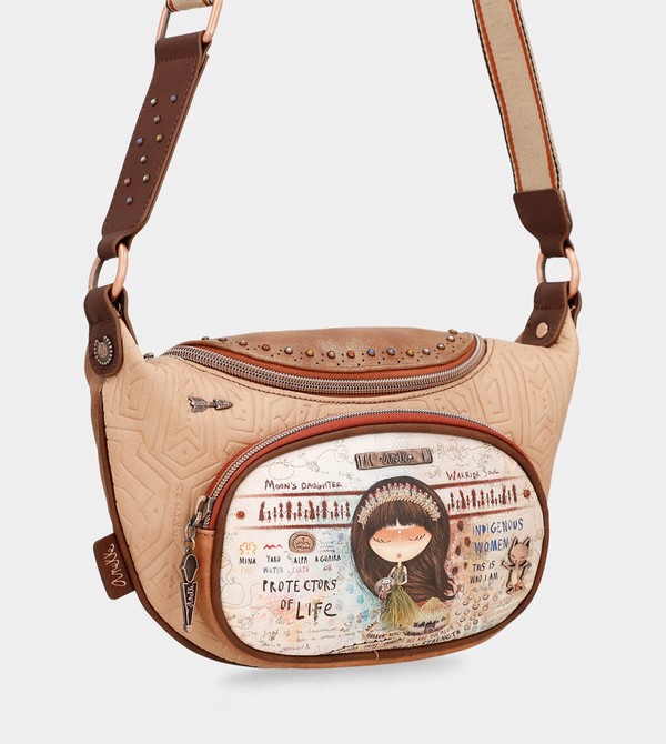 Anekke Menire Ethnical Printed Crossbody Kabelka | 689231YJO