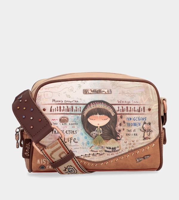 Anekke Menire Printed Crossbody Kabelka | 856924RYZ