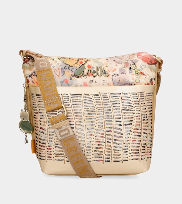 Anekke Nature Pachamama Golden Crossbody Kabelka | 203649NFD