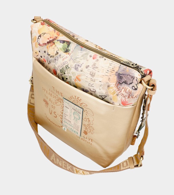 Anekke Nature Pachamama Golden Crossbody Kabelka | 203649NFD