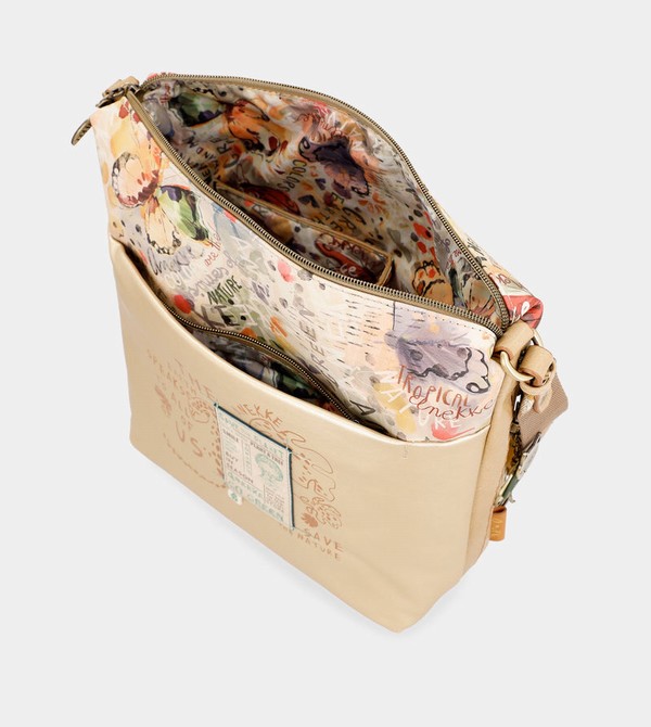 Anekke Nature Pachamama Golden Crossbody Kabelka | 203649NFD