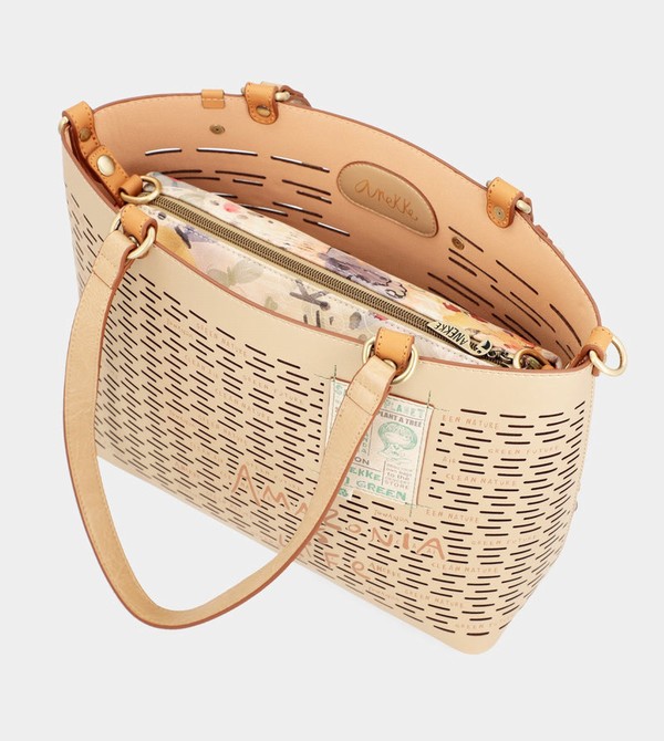 Anekke Nature Pachamama Large Golden Crossbody Kabelka | 183925CNT