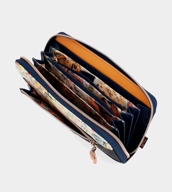 Anekke Nature Pachamama Large Printed Rfid Penazenky | 741850LKW