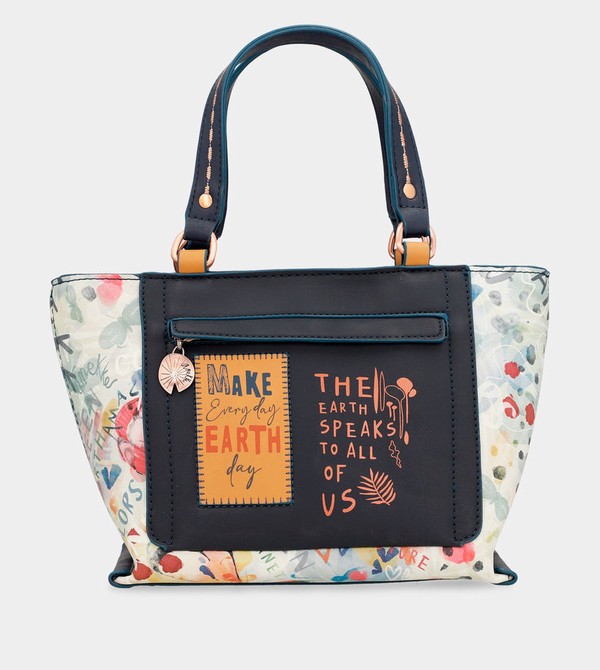 Anekke Nature Pachamama Navy Blue Crossbody Kabelka | 823619TGC