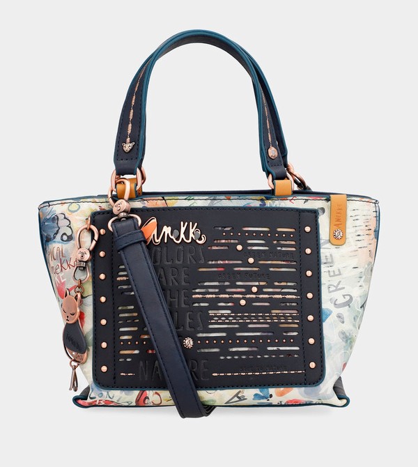 Anekke Nature Pachamama Navy Blue Crossbody Kabelka | 823619TGC