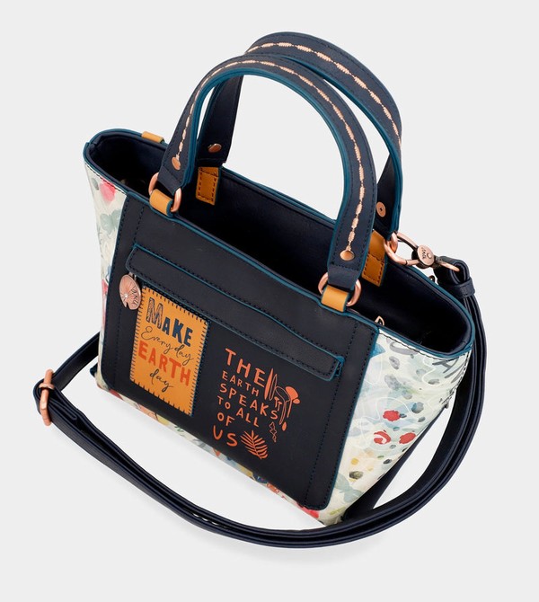 Anekke Nature Pachamama Navy Blue Crossbody Kabelka | 823619TGC