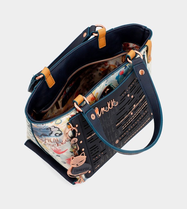 Anekke Nature Pachamama Navy Blue Crossbody Kabelka | 823619TGC