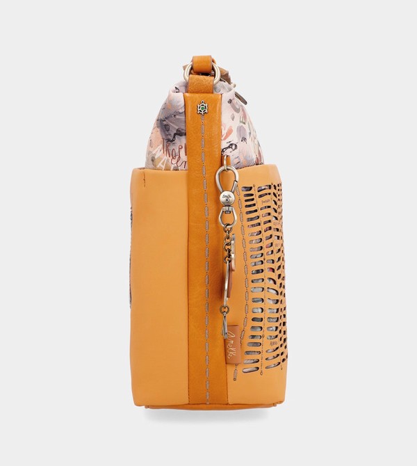 Anekke Nature Pachamama Ochre Large Messenger Crossbody Kabelka | 012647IYP