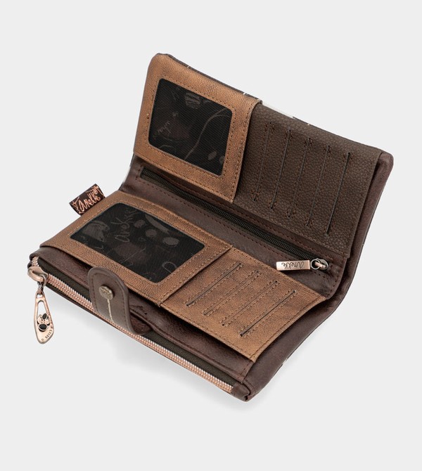 Anekke Nature Shodō Brown Rfid Flexi Brown Penazenky | 783490QWI
