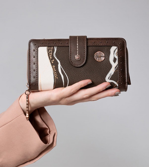 Anekke Nature Shodō Large Brown Rfid Nature Shodō Penazenky | 789165HGT