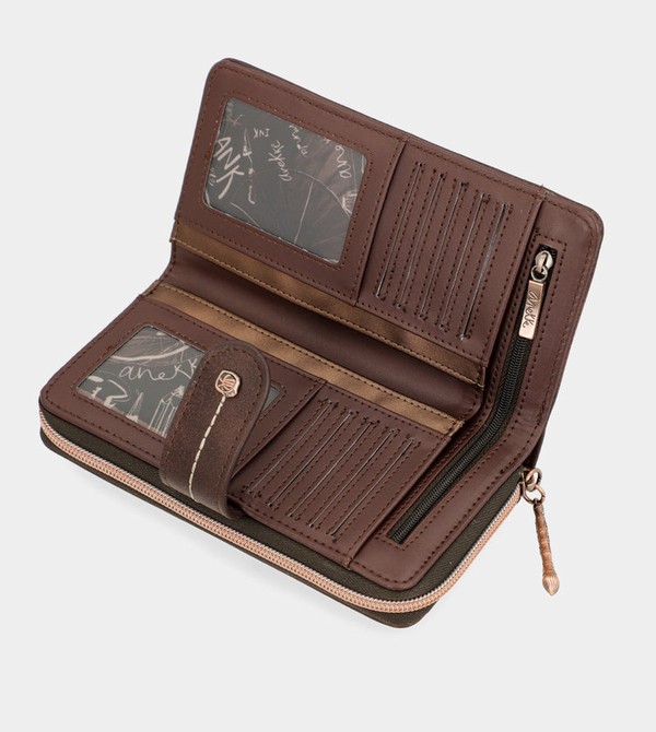 Anekke Nature Shodō Large Brown Rfid Nature Shodō Penazenky | 789165HGT