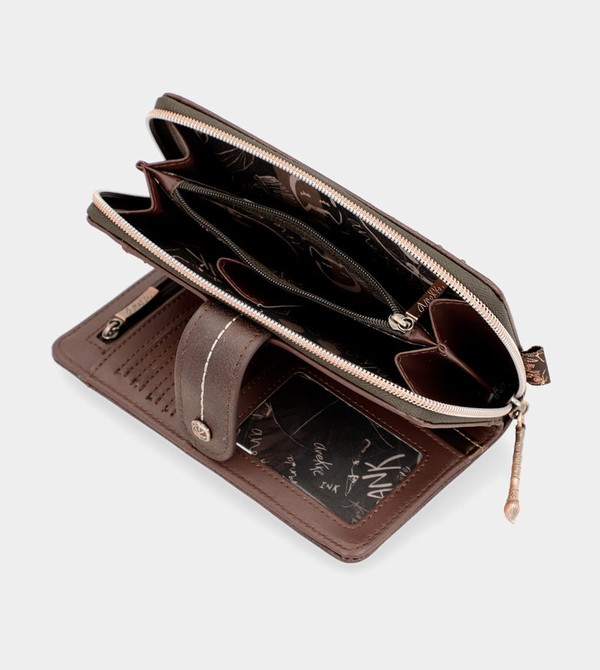 Anekke Nature Shodō Large Brown Rfid Nature Shodō Penazenky | 789165HGT