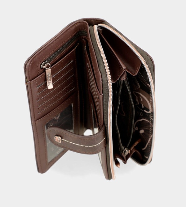 Anekke Nature Shodō Large Brown Rfid Nature Shodō Penazenky | 789165HGT